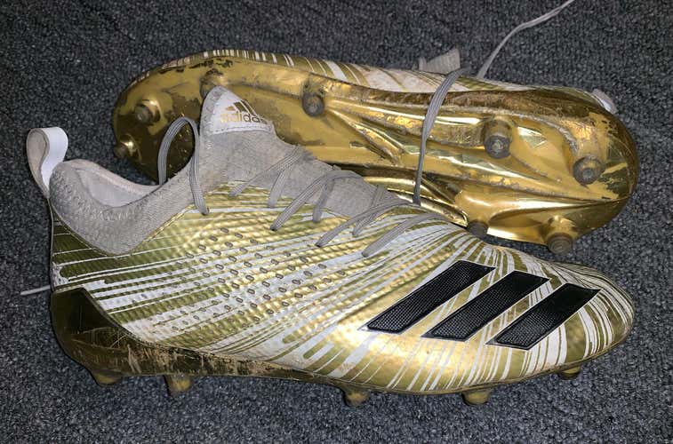 Adidas Cleats Gold Size 12
