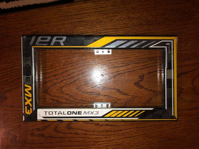 Bauer Hockey Stick License Plate Holder