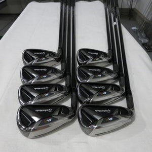 TaylorMade M2 Iron Set - 4-PW, AW - REAX 65 Regular Flex Graphite - LH