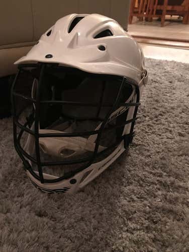 White Cascade Helmet Used Once