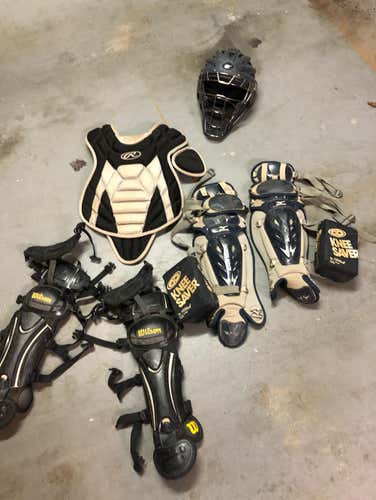 Full Set Of Catchers Gear