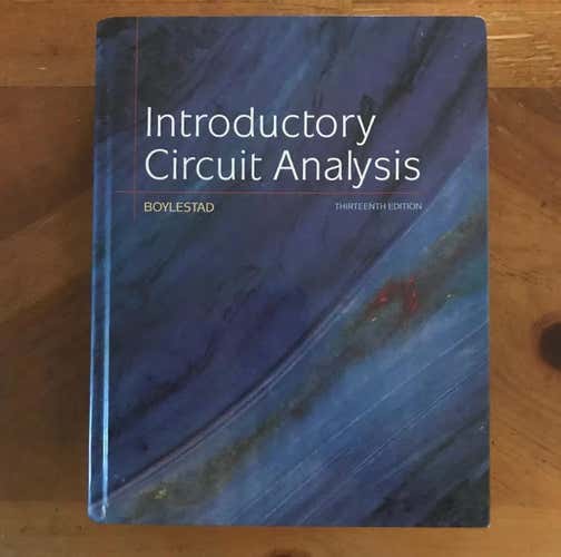 Intro Circuit Analysis Textbook
