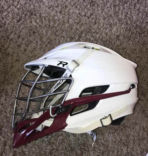 Cascade R Helmet White/Maroon