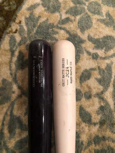 Very slightly used Victus Bats