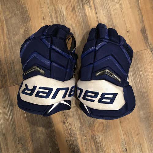 Pro Stock Bauer Supreme Total One NXG Gloves Size 14
