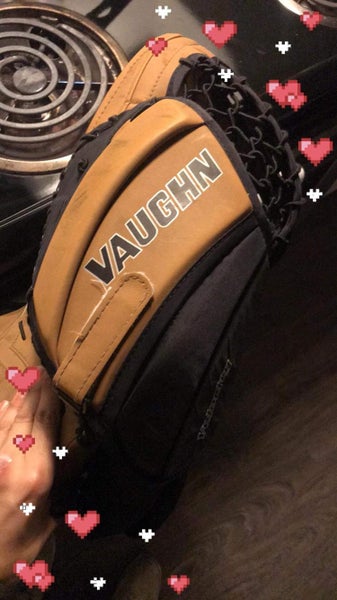Vaughn Velocity V6 Goalie Glove & Blocker Regular Pro Stock