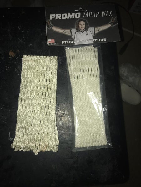 One Piece Of Stringer Shack G3 Performance Mesh And One Piece Of Promo Lacrosse Vapor Wax Mesh