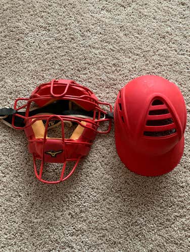 Catcher’s Mask/helmet Set