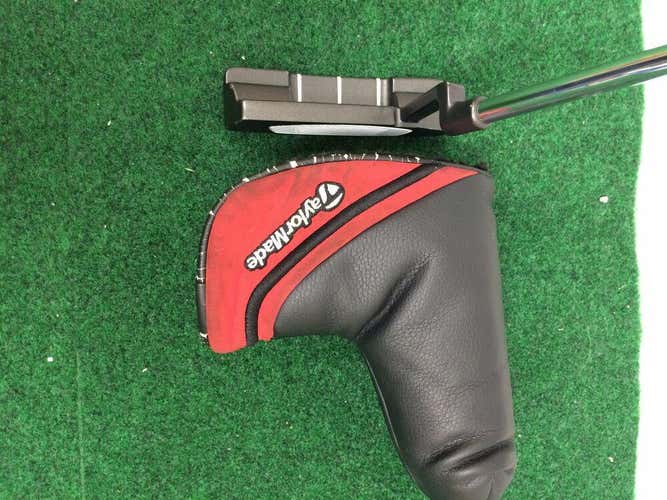 TaylorMade White Smoke IN-12 34" Putter w/ Head Cover