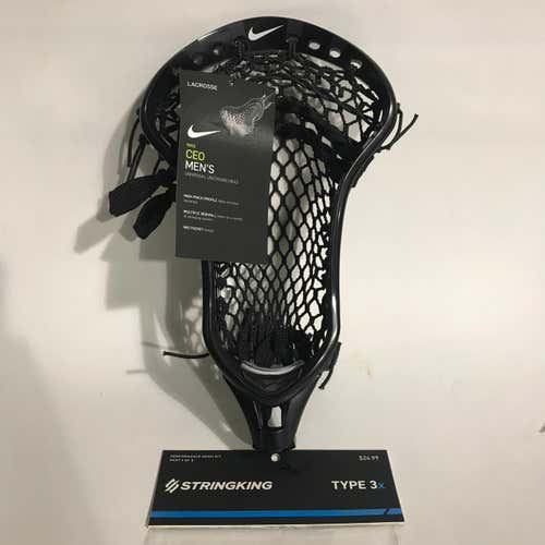 New Nike CEO Head - Black - StringKing 3x Mesh
