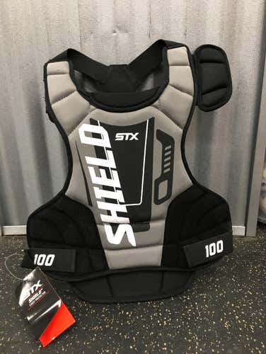 New STX Lacrosse Goalie Chest/shoulder Pad Small