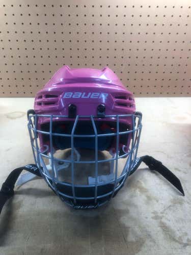 Bauer Prodigy Pink Youth Helmet