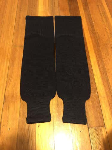 New navy blue adult hockey socks