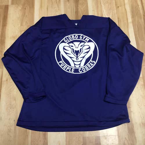 Globo Gym Purple Cobras Beer League Jersey #91 Large