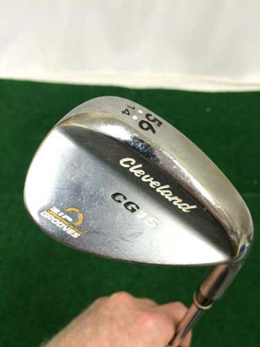 Cleveland CG15 56°-14° Wedge True Temper Dynamic Gold S300 Stiff Flex