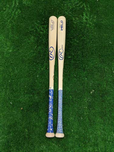 BUNDLE New Rawlings Velo Bat Wood 33" (1 Bat Price, two options available) No Trades