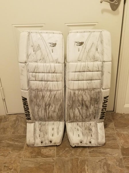 Vaughn Velocity V7 Goalie Leg Pads Senior Pro Stock
