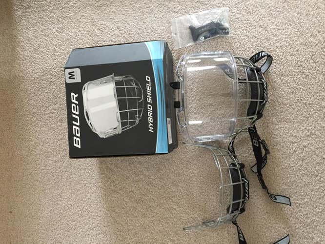 Bauer Hybrid Shield Cage Senior