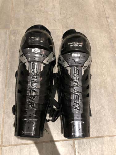 bauer shin guard 16 "