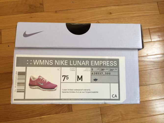 WMNS FW Nike Golf Lunar Empress Sz 7.5