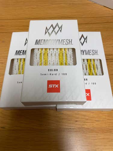 NEW STX Memory Mesh Yellow Striker