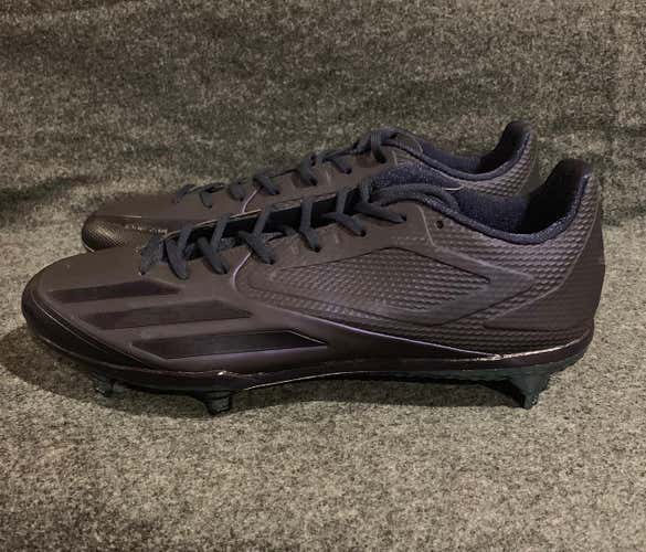 Adidas Adizero Afterburner 2.0 Baseball Cleats Navy Metallic Blue BW0357 Sz 11.5  RARE  Size 11.5