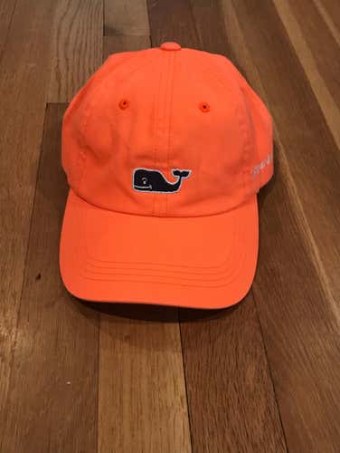 Bright Orange Vineyard Vines Hat