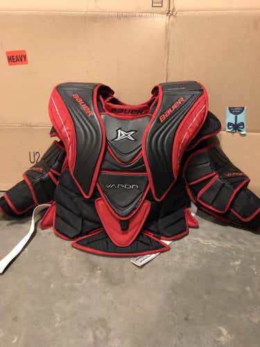 Bauer Vapor 1X Goalie Chest and Arm Protector Goalie Chest Protector Senior Pro Stock