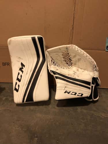 CCM Premier R1.9 Goalie Glove & Blocker Regular Senior