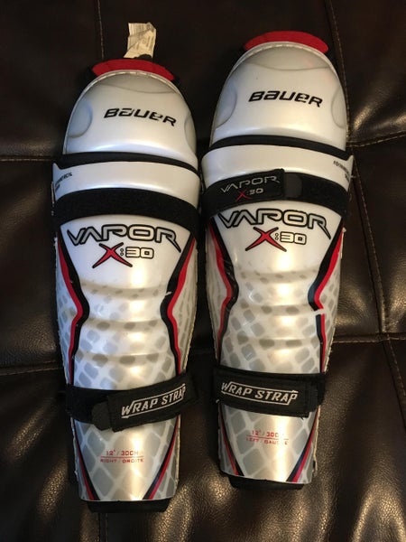 Bauer Jr 12” Vapor X30 Shin Guards
