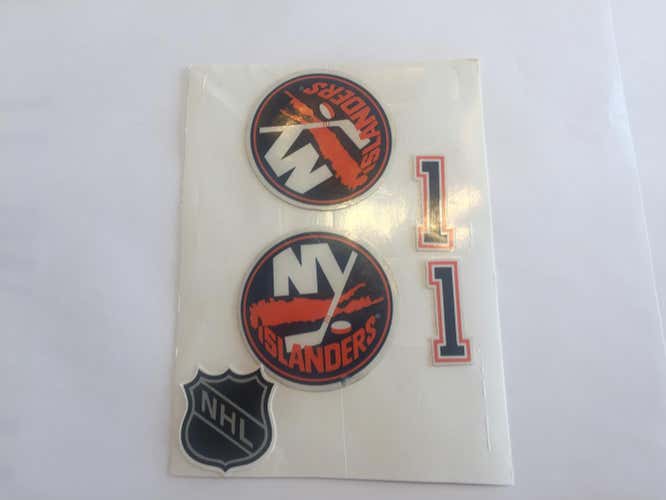 Pro Stock - NHL Helmet Decals New York Islanders