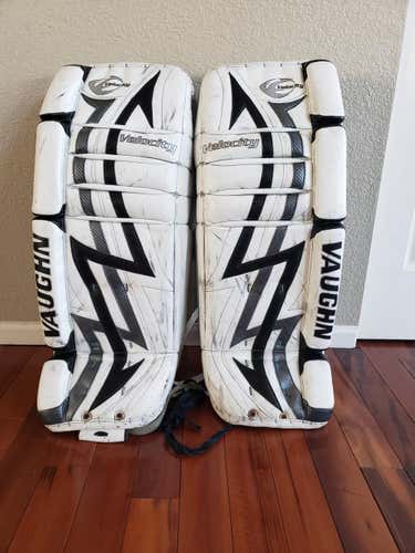 Vaughn Velocity V3 Goalie Leg Pads Senior Pro Stock