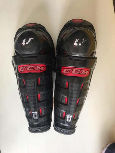 U+ Crazy Light Shin Pads Size 13