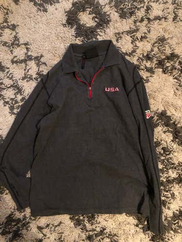 Large Tommy Hilfiger Long Sleeve Us Ski Team Shirt