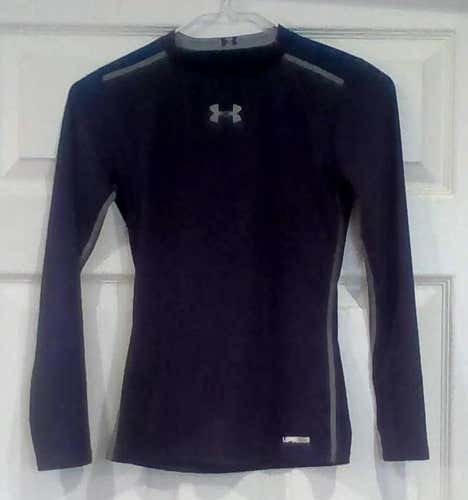 Under Armour youth medium base layer shirt Navy
