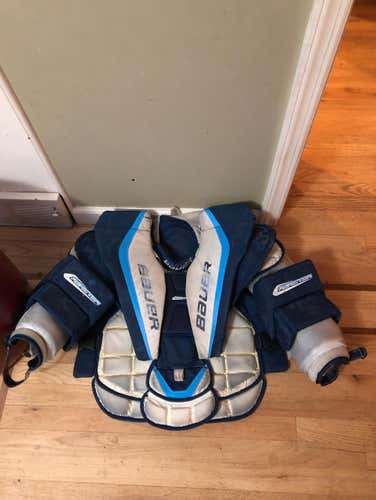 Bauer Reactor 7000 Chest and Arm Protector- Senior Small