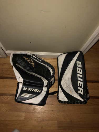 Bauer Supreme Pro Glove + Blocker- Senior