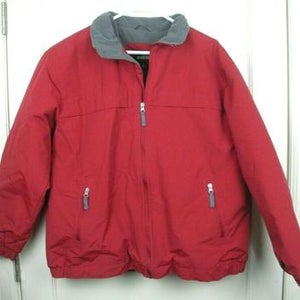 RedHead Red Fleeced Lined Full Zip Jacket Utility Work Outdoors Men's Size: L