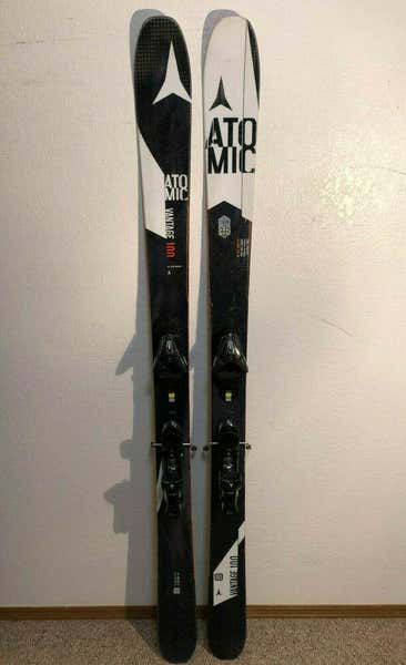 2017 Atomic Vantage 100 CTI Rocker Skis 180 cm. Atomic Bindings