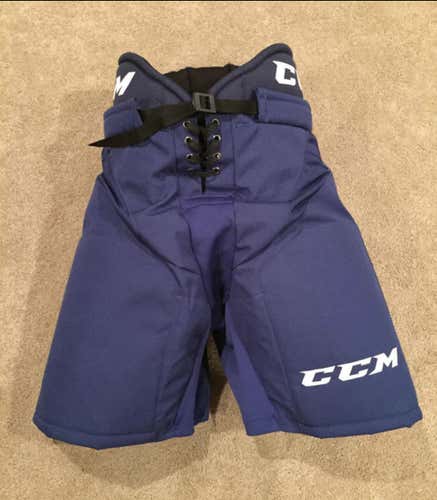 CCM PRO STOCK HP30 BLUE PANTS (MEDIUM)