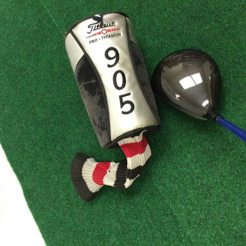 Titleist 905T 9.5° Driver w/ Head Cover Graffalloy Blue Stiff Flex