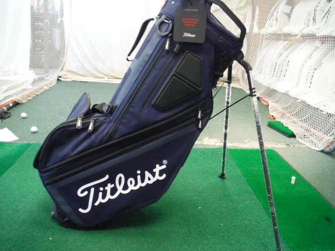 New Titleist Players 14 Stand Bag - Navy