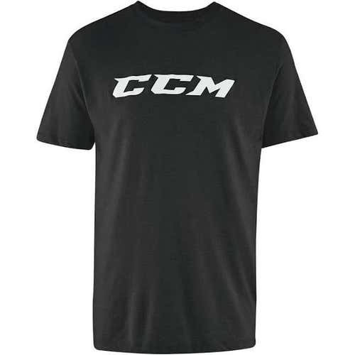 CCM Dryfit T-Shirt Black Adult