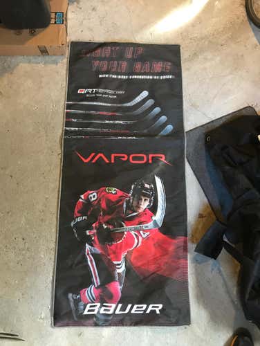 *Rare* Patrick Kane Bauer Vapor 1X Banner (2016)