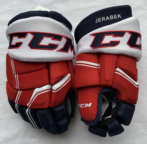 NEW CCM Gloves HG Quicklite 14’ Red/White/Blue
