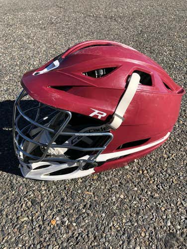 Maroon Cascade R Lacrosse Helmet