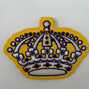 Retro LA Kings Crown Patch
