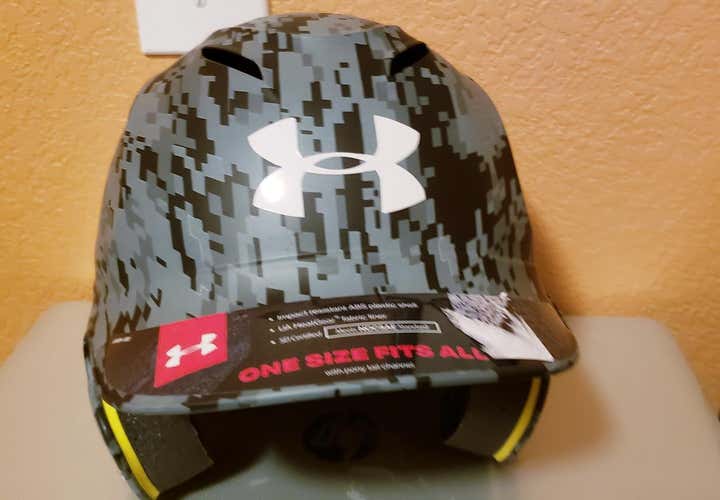 New Under Armour Helmet- Blue Camo