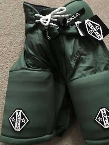 Ice Hockey Sr Pant Tackle Dark Green Model 5000, Size Small