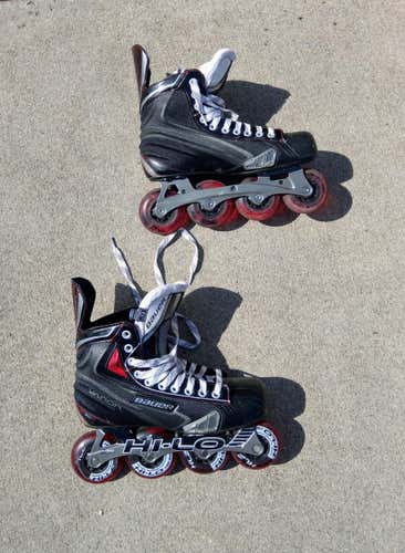 Bauer Vapor X50R Roller Skates Senior Size 8